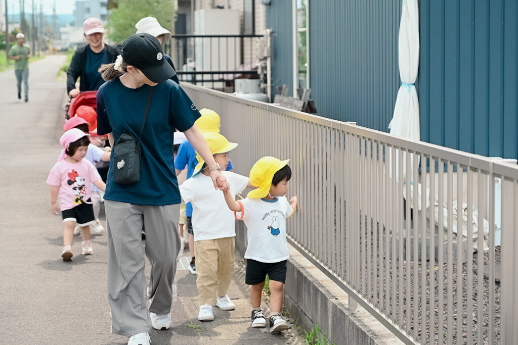 一人ひとりに寄り添う少人数保育